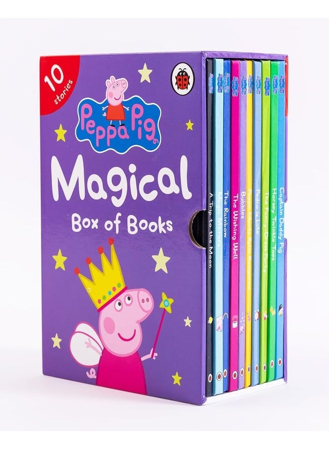 Peppa Pig Magical Box of Books | 6 Fun and Engaging Stories for Kids | Perfect Gift Set for kids